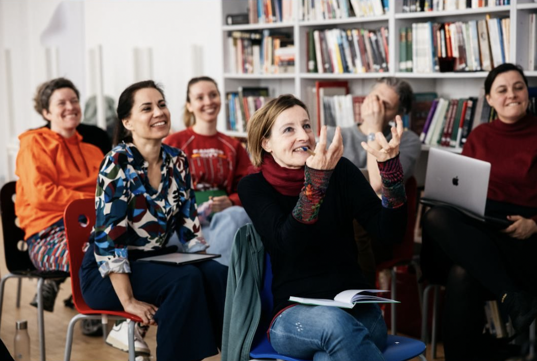 Having fun at the AI Media Academy in Vienna